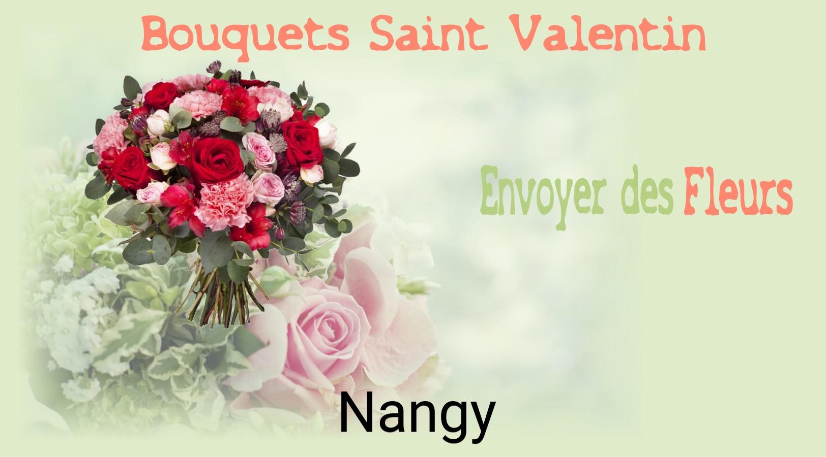 Roses de Saint-Valentin livrées à Nangy